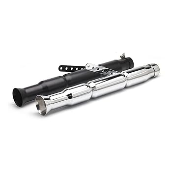 Retro Motorcycle Exhaust Muffler Universal 38-45MM Vintage